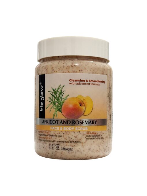 Bio Glow - Apricot & Rosemary - Face & Body Scrub