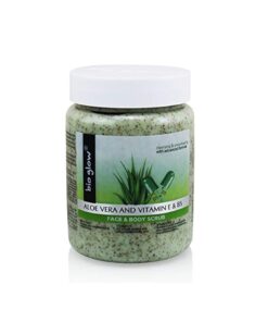 Bio Glow Original Aloe Vera and Vitamin - Face and Body Scrub 500ml