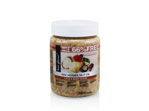 Bio Glow Original Macadamia Nut - Face and Body Scrub 500ml