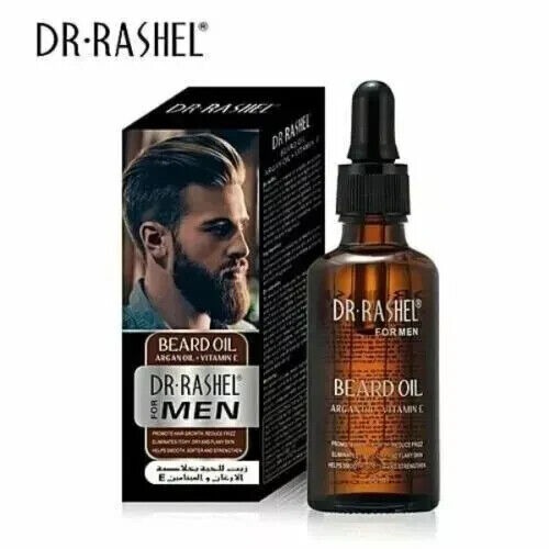 Dr. Rashel Men’s Beard Oil (Argan Oil + Vitamin E, 50 ml)
