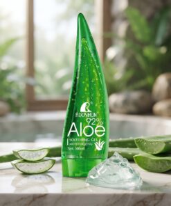 Roushun Aloe Vera Soothing Moisturizing Gel 300ml – Hydrating Face & Body Gel